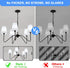 aooshine Q50 Dimmable LED Light Bulbs 6W 5000K Warm White,E26 Base 120Volts LED Bulb for Table Lamp Floor Lamp...