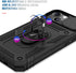 Case for iPhone 13, Camera Cover Phone Case with Rotation Ring Stand for Apple iPhone 13 - Black...