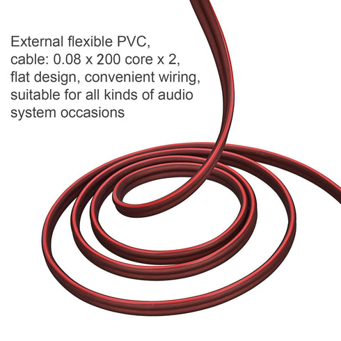 2Pack 3FT RCA to Bare Wire Speaker Cable Speaker Bare Wire Cables to RCA Plugs Adapter Repair Speaker Cord, Heavy 14 Gauge Speaker Wire to RCA Con...