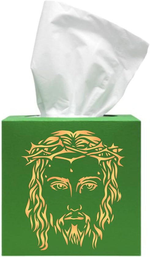 Jesus Stencil, 6.5 x 7.5 inch (S) - Christian Catholic Religious Crown of Thorns Stencils for Painting Template...