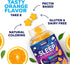 Sugar Free Sleep Gummies for Adults - Extra Strength 6mg Melatonin Gummy, Natural Sleeping Gummy for Adults, Kids, Orange Flavored, Vegan, Non-GMO...