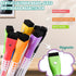 Magnetic Dry Erase Markers, Liquid Chalk Markers Ultra Fine Tip for Acrylic Calendar, Whiteboard Markers with Erasers Cap for Planning Whiteboard,...