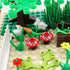Farm Animals Building Blocks Toys Garden Park Trees and Flowers Classic Botanical Accessories Bricks for Boys Girls Kids Age 6+ Gifts?Include 1 Pc...