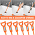 10 Pack 27inch Long Drain Clog Remover, Drain Snake Clog Remover Tool Drain Cleaner Hair Clog Remover Sink Snake Drain Hair Catcher for Shower Kit...