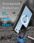 Beeasy for Samsung Galaxy S23 Ultra Waterproof Case Compatible with MagSafe - 360 Degree Outdoor Protective Case Magnetic Phone Case, Shockproof D...