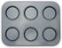 Fox Run Non-Stick Baking Pan, 6 Cup Large Muffin Top, Metallic...