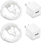 i Phone Charger,2Pack 6FT 5W USB to Lightning Cable Quick Fast Charging Cord USB Wall Chargers Power Adapter for i Phone 13/12/11/X/8 Plus/XR/XS M...