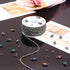 COGCHARGER 5M Stainless Steel Satellite Chains Rainbow Soldered Beads Chain DIY Chain Jewelry Set Making Kit for Jewelry Necklace Bracelet Earring...