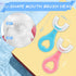 4 Pack U Shaped Toothbrush Kids, Kids Toothbrushes Soft Silicone Brush Head Whole Mouth Toothbrush with Handle 360 ° Oral Teeth Cleaning Design fo...