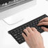 Wired Keyboard and Mouse, Ultra-Thin USB Keyboard Optical Mouse Mice Set ComboFull Size Wire Corded Keyboard Mouse Combo Set with Number Pad for L...