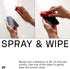 AM 2 in 1 Screen Cleaner Mist Spray - Versatile for Computers, Phones, iPads, Laptops, and Car Smart Screens, Refillable and Eco-Friendly, include...
