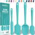Silicone Spatula Set - 4-Piece Rubber Spatulas Silicone Heat Resistant 600°F for Everyday Task - Seamless Design Kitchen Spatulas for Nonstick Coo...