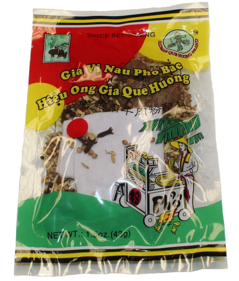 Old Man Que Huong Pho Bac Spice Seasoning (6 Packs)- Gia Vi Pho Bac...
