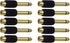CESS 6.35mm 1/4 Inch TS Plug to RCA Female Jack Audio Adapter, Gold Plated (10 Pack)...