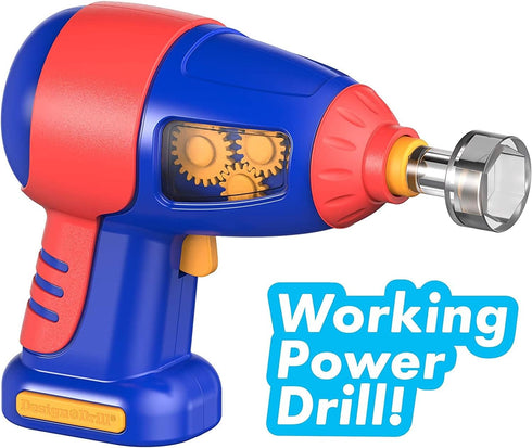 Educational Insights Design & Drill Bolt Buddies Police Motorcycle Toy, Take Apart Toy with Electric Drill Toy, STEM Toy, Gift for Boys & Girls, A...