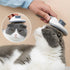 Cat Grooming Brush with Release Button Gently Removes Loose Undercoat, Tangles and Mats for Cats and Dogs Ideal for Long and Short Hair Suitable f...