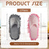2 Pairs Microfiber Cleaning Mop Slippers for Floor Cleaning House Mop Shoes Men and Women Washable Unisex Dusting Slippers Dirt Cleaning Tool Supp...