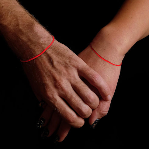 The Original Kabbalah Red String Bracelet from Israel - 60" Wool Cord for Spiritual Protection with Blessing, Prayer & Instructions (For Adults) f...