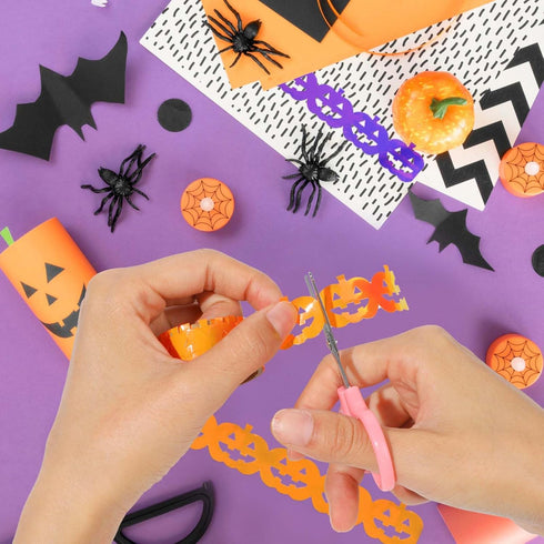 6 Rolls Halloween Tapes, Hollow Pumpkin Tape Holographic Decorative Tape Stickers for Scrapbook Gift Wrapping DIY Crafts Halloween Holiday Decor (...