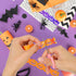 6 Rolls Halloween Tapes, Hollow Pumpkin Tape Holographic Decorative Tape Stickers for Scrapbook Gift Wrapping DIY Crafts Halloween Holiday Decor (...