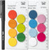 Mr. Pen- Transparent Sticky Notes, 560 Pcs, Assorted Colors, Round Translucent Sticky Notes, Sticky Note Tabs, See Through Sticky Notes Transparen...