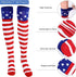 Awlsyj 4th of July Patriotic Costumes Set Elastic Suspenders Bow Tie Necktie Socks American Flag USA Independence Day Party...