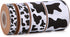 4 Rolls Total 20 Yards Cow Ribbon Cow Print Grosgrain Ribbon Animal Print Ribbons for DIY Crafts Gift Wrapping Wedding Party Christmas Decoration ...