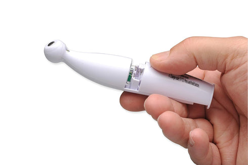 ADC Temple Touch Digital LCD Fever Thermometer, Non Invasive and Quick Read, Suitable for Babies, Newborns, Kids, and Adults, Adtemp 427, White...