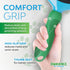 Slicker Wire Pin Dog Brush with Comfort Grip Handle - Cat and Dog Grooming Brush - For Dogs with Short and Long Haired Dogs - Best Pet Grooming Ha...