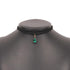 Vintage Layered Suede Choker Necklace Green Teardrop Clavicle Necklace Black Velvet Choker Necklace Cz Emerald Pendant Necklace Collar Jewelry for...