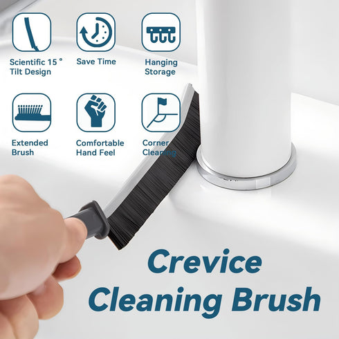 3 Pcs Hard Bristle Cleaning Brush, Crevice Gap Cleaning Brush, Small Cleaning Brushes, Toilet Brush, Scrub Brush for Shower Tile, Multifunctional ...