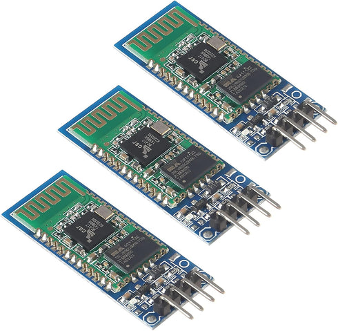 3PCS HC-06 HC 06 Bluetooth Module RF Wireless Bluetooth Transceiver Module 4 Pins for Arduino...