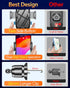 Car Phone Holder Mount?36mm Longer-Metal Hook Clip?Phone Holder for Car Vent Phone Mount?Hands Free?Car Phone mount for Car, Cell Phone Holder Car...