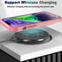 Phone Case for iPhone 13 and iPhone 14, Non-Slip Shockproof 10 Ft Military Dropproof Phone Case with 2 Tempered Glass Screen Protectors, 6.1 Inch ...
