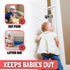 Door Buddy Baby & Cat Door Latch - Grey. Adjustable Strap Keeps Kids Out of Cat Areas. Simple Child Safety Lock for Doors. The Easier Baby Gate an...