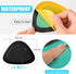 4 Pair Leather Heel Pads, Heel Grips Liner Cushions for Heel Pain Relief, Inserts for Women/Men Loose Shoes Improved Shoe Fit and Comfort (Black)...