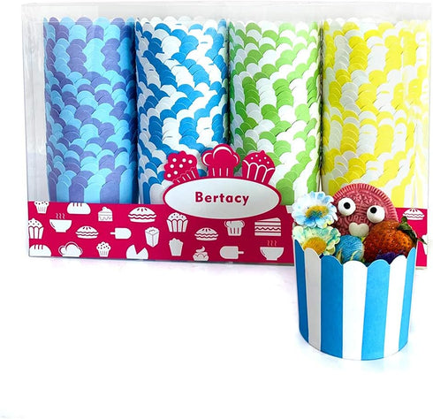 Quality Cupcake Baking Cups Disposable Cake Baking Cup Cupcake Muffin Fit Home Party(100pcs)...