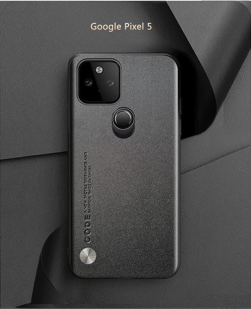 for Google Pixel 5 Case (2020), Soft TPU Artificial Leather Case,Extremely Light Ultra-Light Camera Protection Leather Cover Case for Google Pixel...