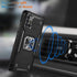 IKAZZ for Galaxy A51 4G Case with Screen Protector,Dual Layer Soft Flexible TPU and Hard PC Anti-Slip Full-Body Rugged Protective Phone Cover with...