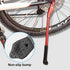 Adjustable Bicycle Kickstand, Rear Side Bike Stand,Adult Bike Kickstand Parking Rack, Black Bike Kickstand Fit for 24 26 27.5 29 inch Mountain Bik...