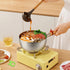 2pcs Silicone Pot Holders, Adjustable Kitchen Silicone Spoon Rest Suitable for Placing Spoons and Spatulas After Cooking in a Steamer Utensil Rest...