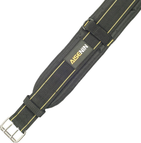 3 inch Padded Tool Belt Work Tool Belt for Heavy Duty Work(Yellow and Black)...