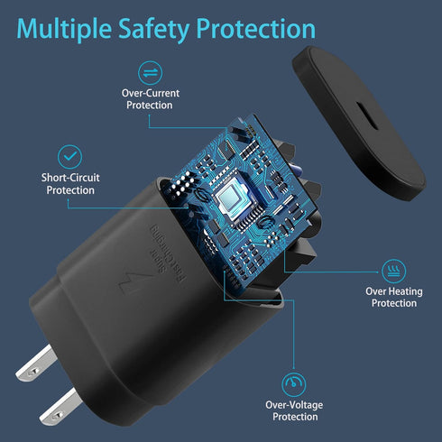 USB C Phone 16 15 Pro Max Charger Fast Charging Block, 30W USB C Charger with 10FT USB-C Fast Charging Long Cable Cord for Phone 16 Pro Max/16 Pro...