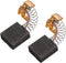 uxcell 2 Pack 999-044 Carbon Brushes 17x17x7mm Power Tool for Electric Hammer Drill Motor...