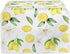 Lemon Flower Toaster Dust Cover Bread Maker Machine Cover, Dustproof Bakeware Protector with Top Hook, 2 Slice Toaster Appliance Cloth Cover, Yell...