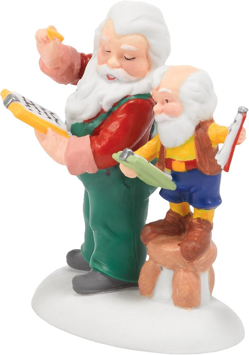 Department 56 North Pole Village Check and Double Check Accessory, 1.26 inch...