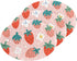 3PCS Scrub Sponges Cute Strawberry Pop-up Dish Sponge for Cleaning Kitchen Bathroom Household Non-Scratch Scrubber...