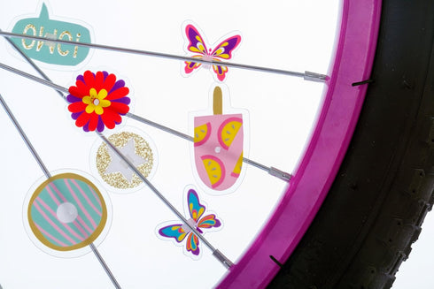 Bike Wheel Spoke Accessories - Bike Spoke Decorations & Attachment for Kids - Bicycle Accessories for Boys & Girls, Goodie Bag Stuffers and Party ...