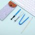 SAVITA Mechanical Keyboard Switch Puller Set, Keycap Remover Kit Keyboard Cleaner Tool Including Keycap Puller, Switch Clamp, Stem Holder, Lube Pe...