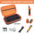 Hard Case for Klein Tools ET310 AC Circuit Breaker Finder Electric Tester & 80041 Outlet Repair Tool Kit & RT250 GFCI Outlet Tester and Accessorie...